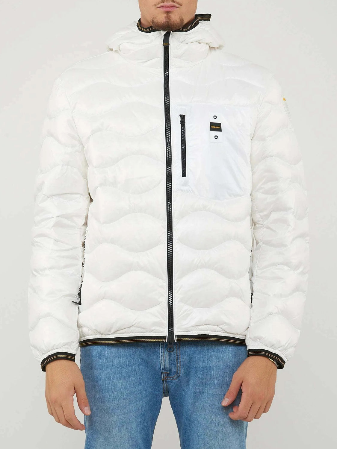 BLAUER Giubbino Uomo - Bianco modello 26WBLUC03064