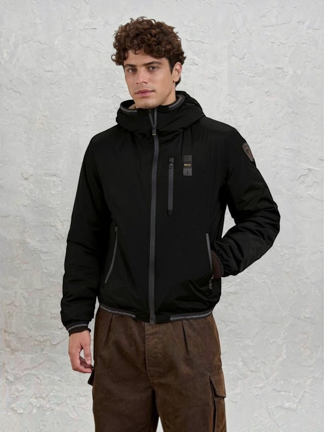 BLAUER Giubbino Uomo - Nero modello 26WBLUC11056