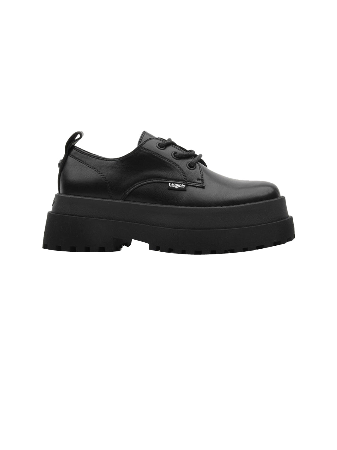 BUFFALO Scarpe Stringate platform Donna - Nero modello 1622536