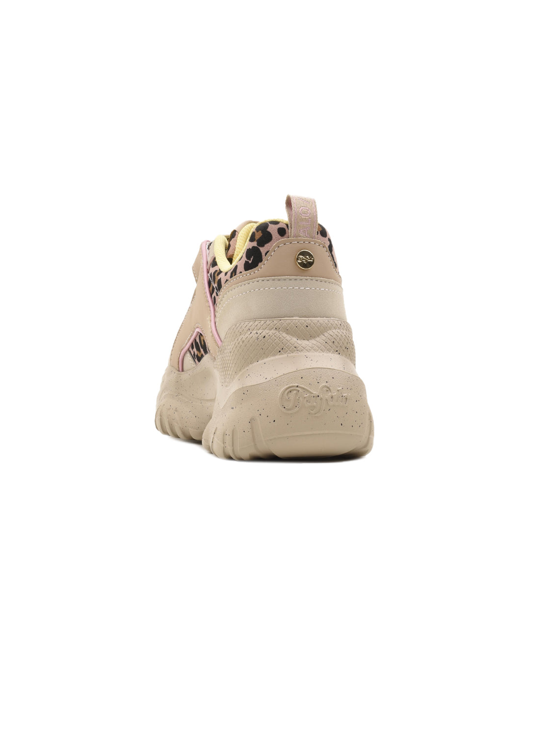 BUFFALO Sneakers platform Donna - Beige modello PD00016140