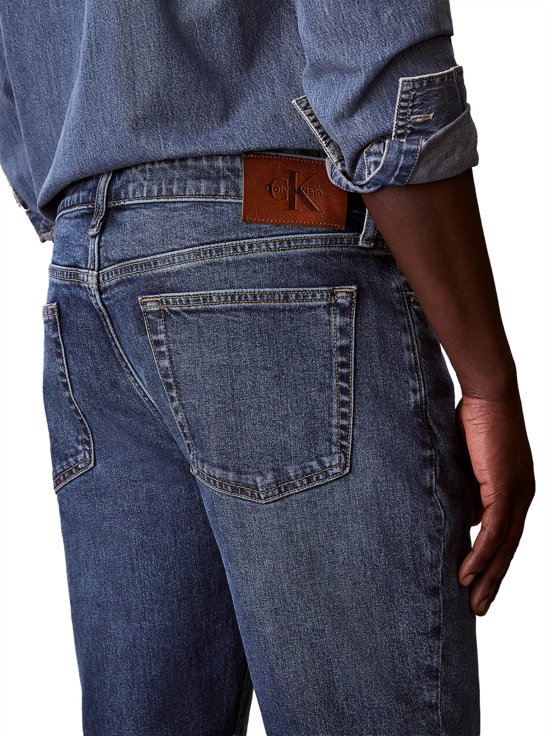 CALVIN KLEIN Pantalone Uomo - Blu modello LV04RB735GASA