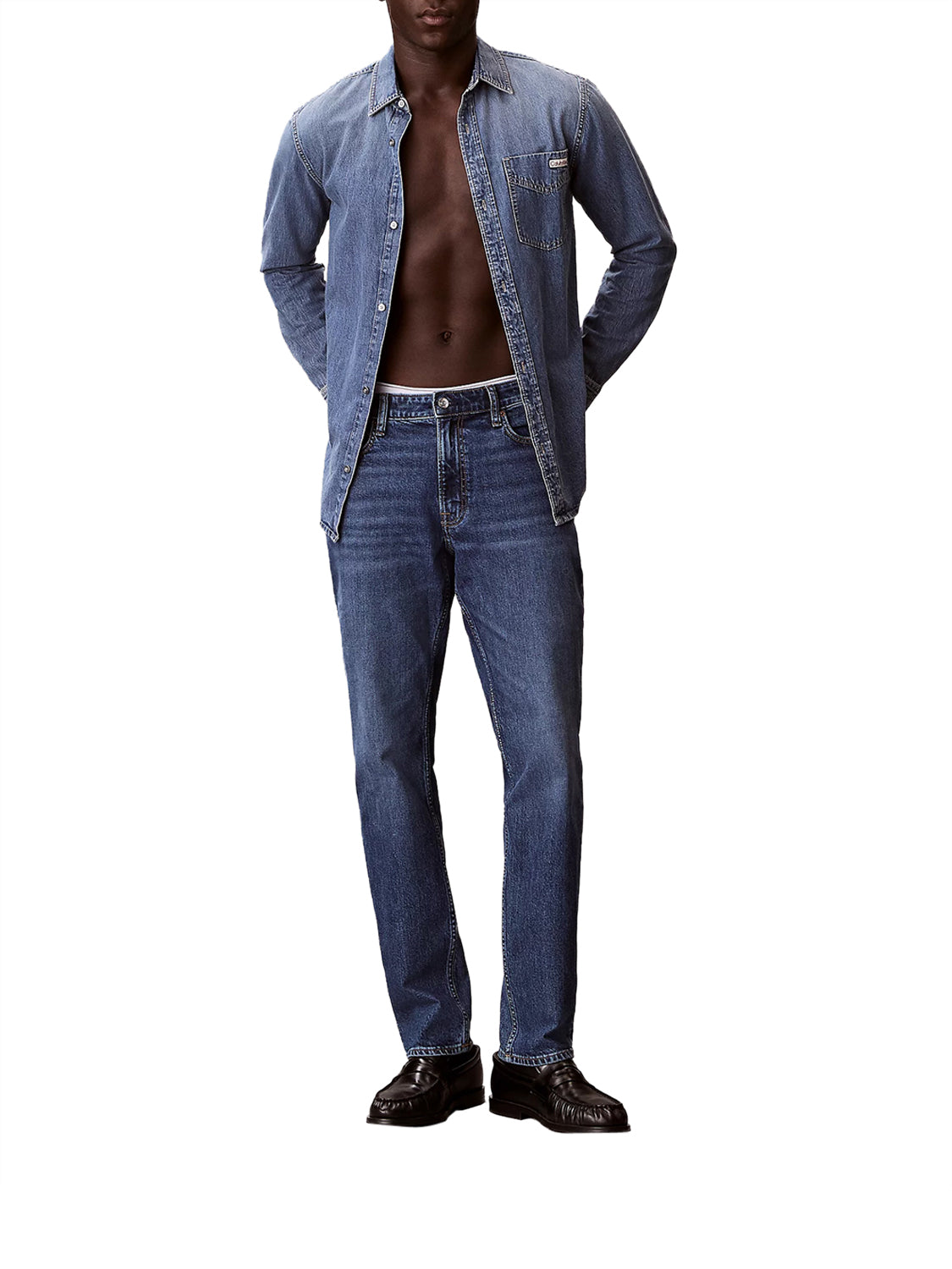 CALVIN KLEIN Pantalone Uomo - Blu modello LV04RB735GASA
