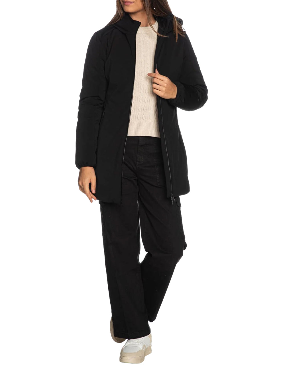 CIESSE PIUMINI Cappotto Donna - Nero modello 253CPWC05016P7T43E