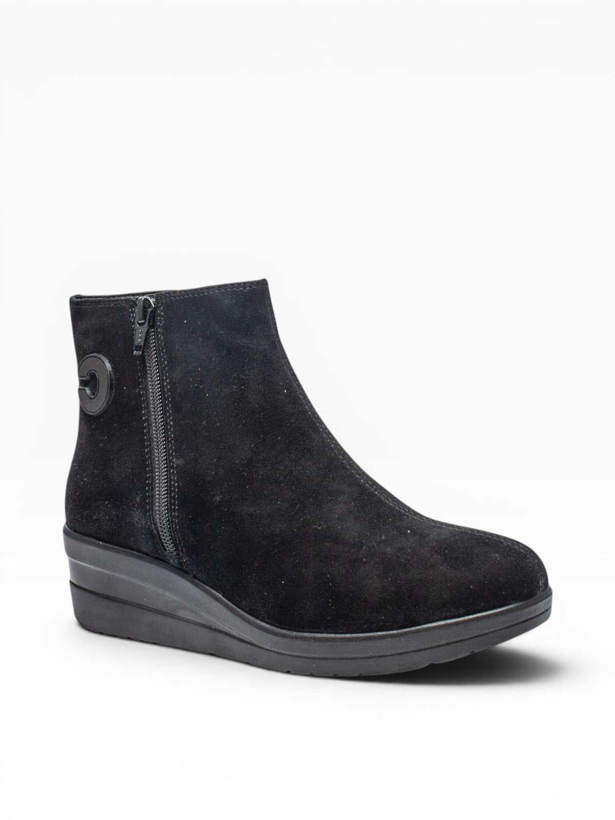 CINZIA SOFT Stivaletti con zeppa Donna - Nero modello IV2609-S