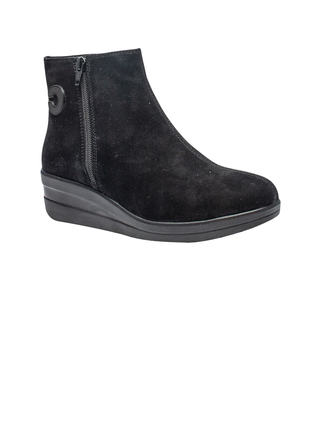 CINZIA SOFT Stivaletti con zeppa Donna - Nero modello IV2609-S