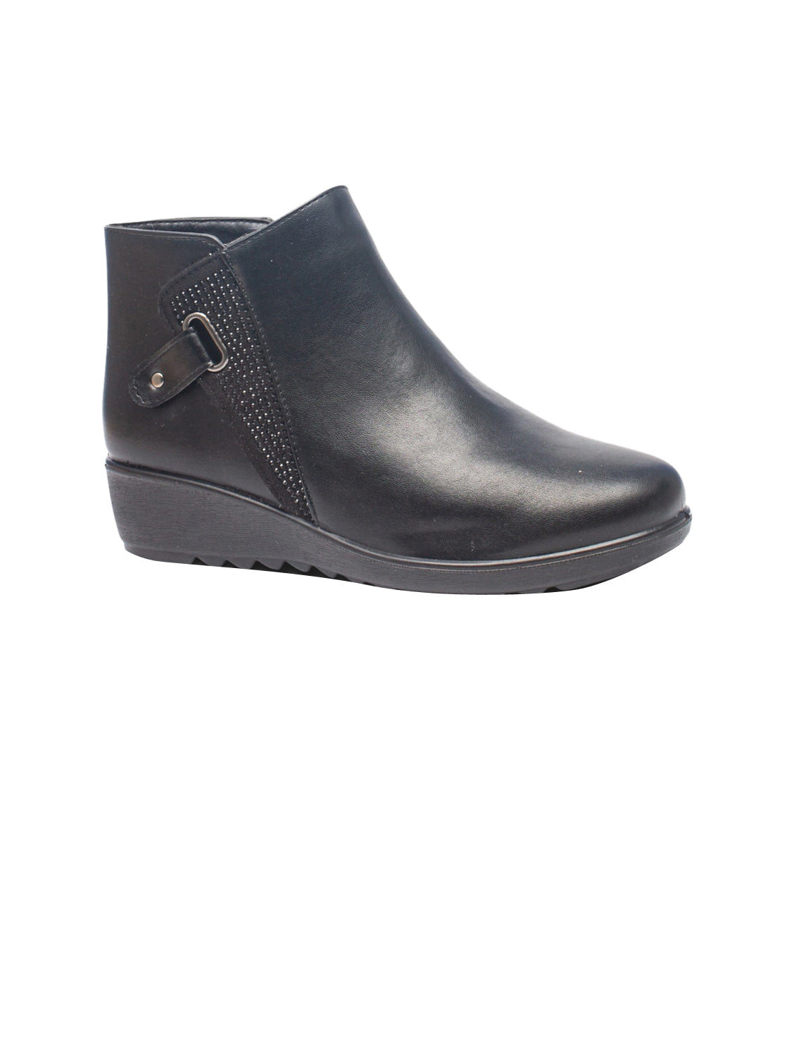 CINZIA SOFT Stivaletti con zeppa Donna - Nero modello PF333