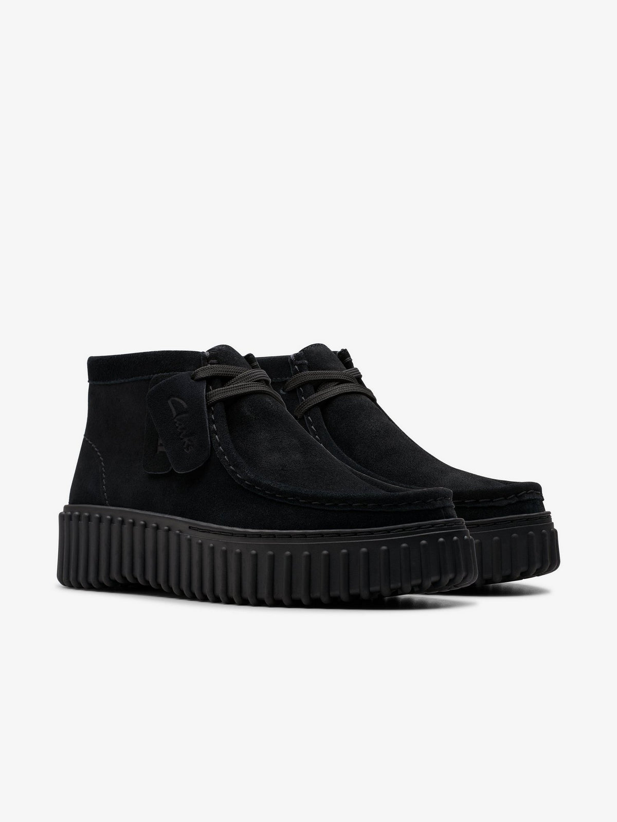 CLARKS Scarpe Stringate Moc toe Donna - Nero modello 26179360