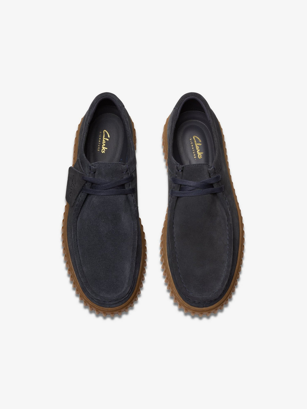 CLARKS Scarpe Stringate Moc toe Uomo - Blu modello 26179708