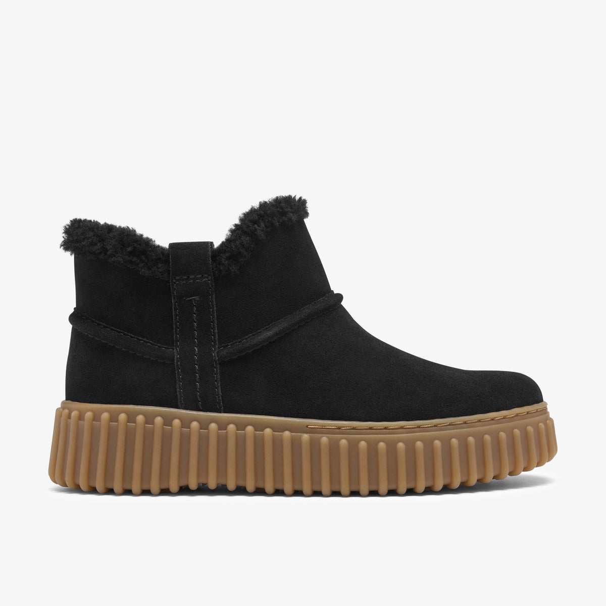CLARKS Stivaletti platform Donna - Nero modello 26320239