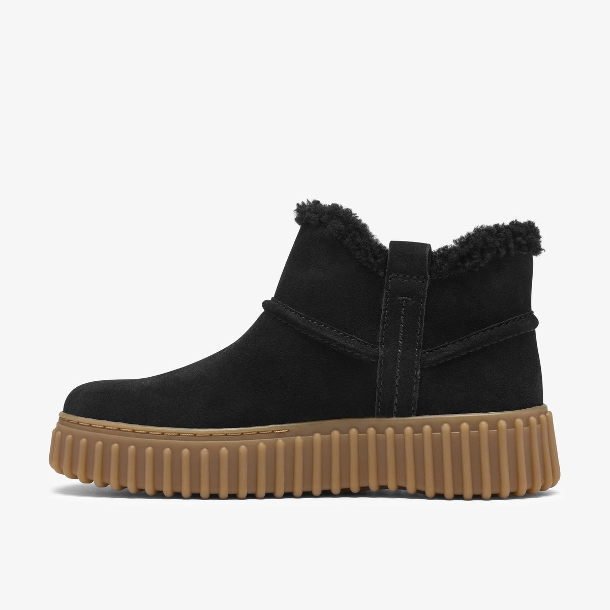 CLARKS Stivaletti platform Donna - Nero modello 26320239