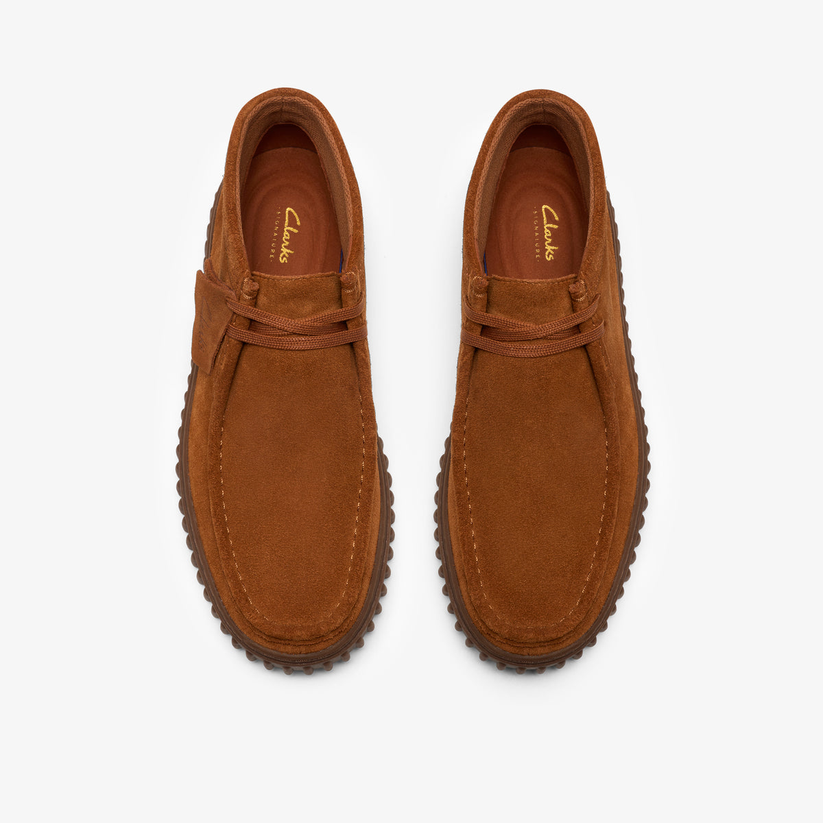 CLARKS Scarpe Stringate Moc toe Uomo - Arancione modello 26327243