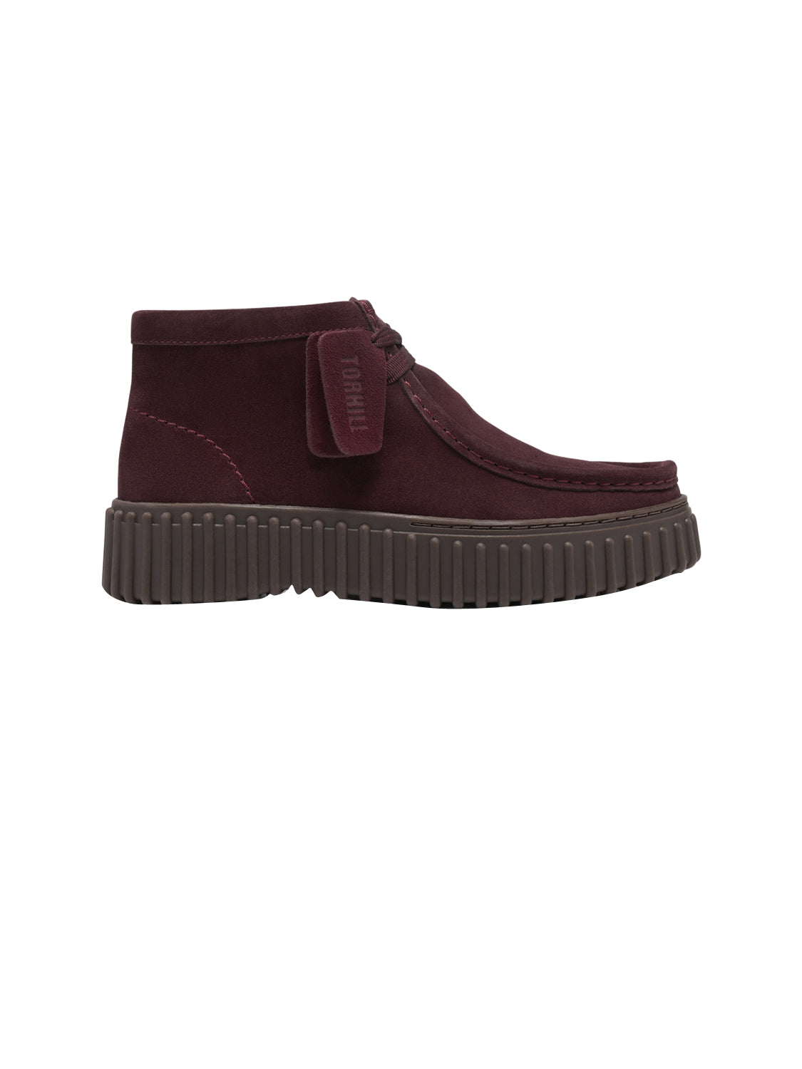 CLARKS Stivaletti platform Donna - Bordò modello 26329426