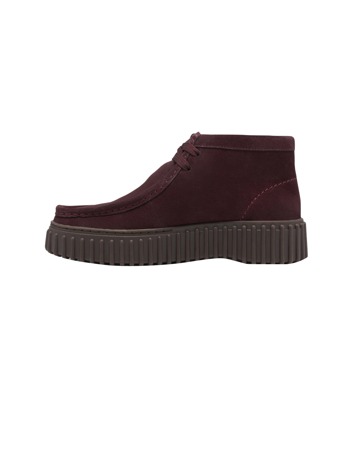 CLARKS Stivaletti platform Donna - Bordò modello 26329426