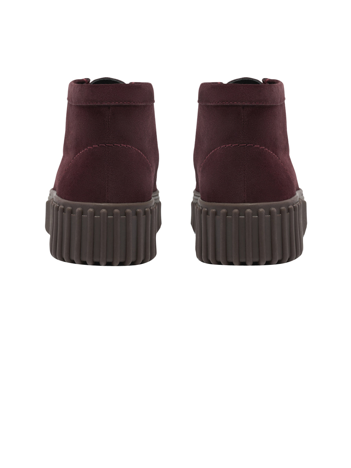 CLARKS Stivaletti platform Donna - Bordò modello 26329426
