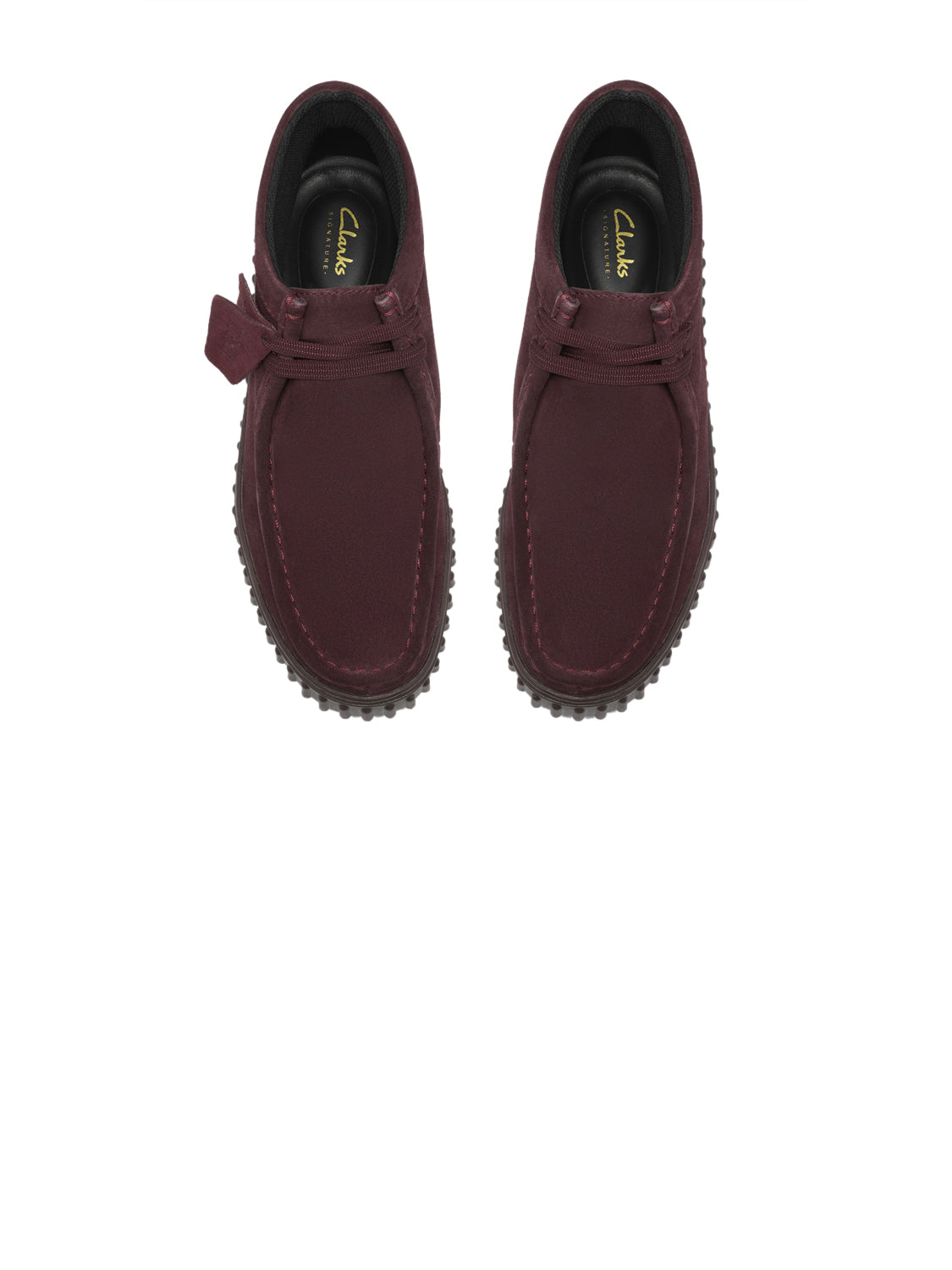 CLARKS Stivaletti platform Donna - Bordò modello 26329426