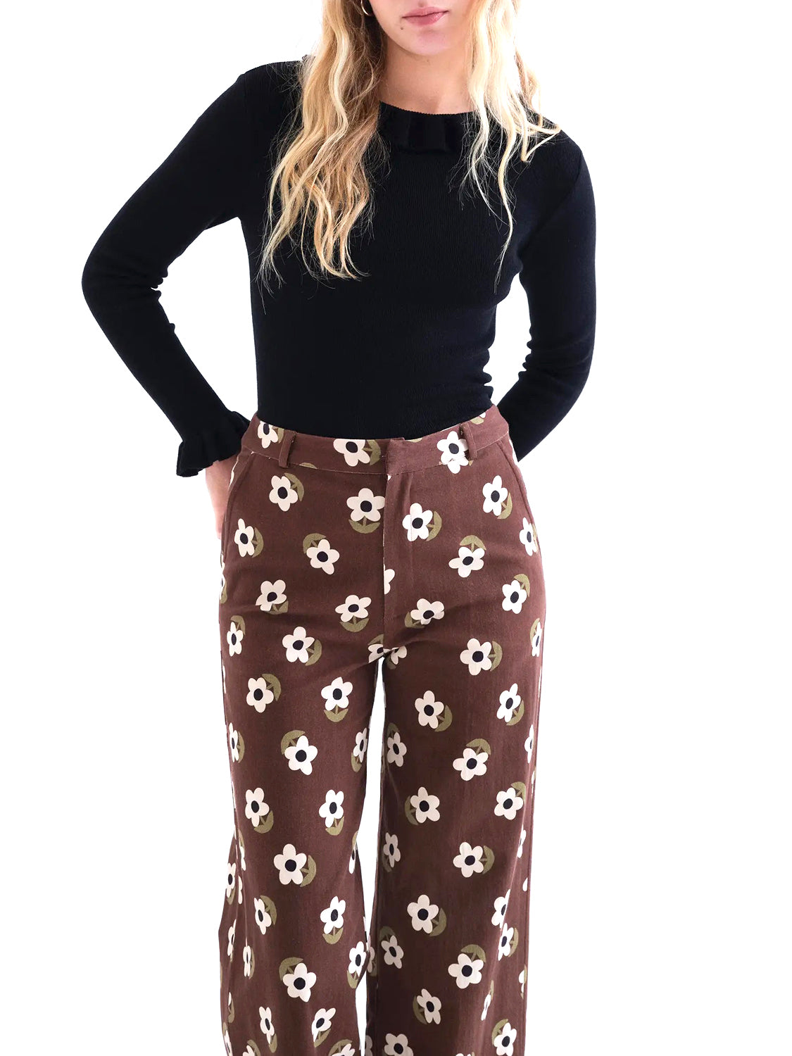 COMPAGNIA FANTASTICA Top Donna - Nero modello 63C/10300