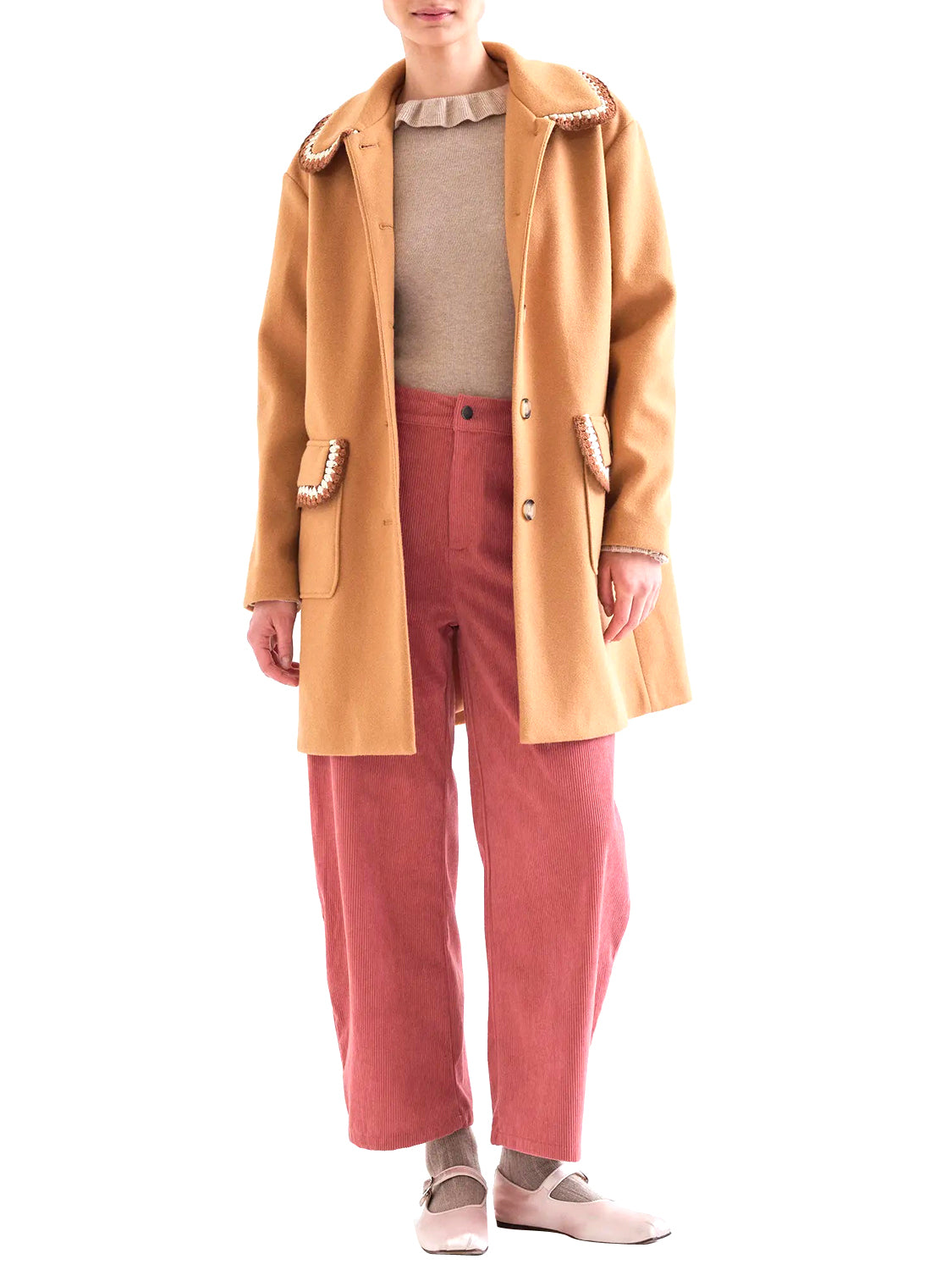 COMPAGNIA FANTASTICA Top Donna - Beige modello 63C/10301