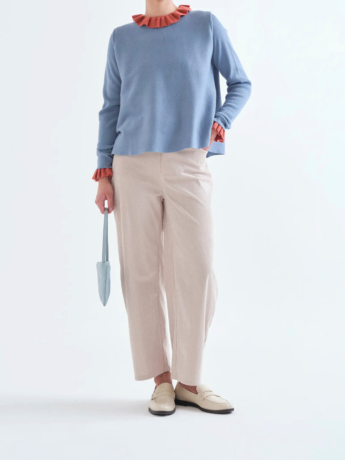 COMPAGNIA FANTASTICA Pantalone Donna - Bianco modello 63C/11033