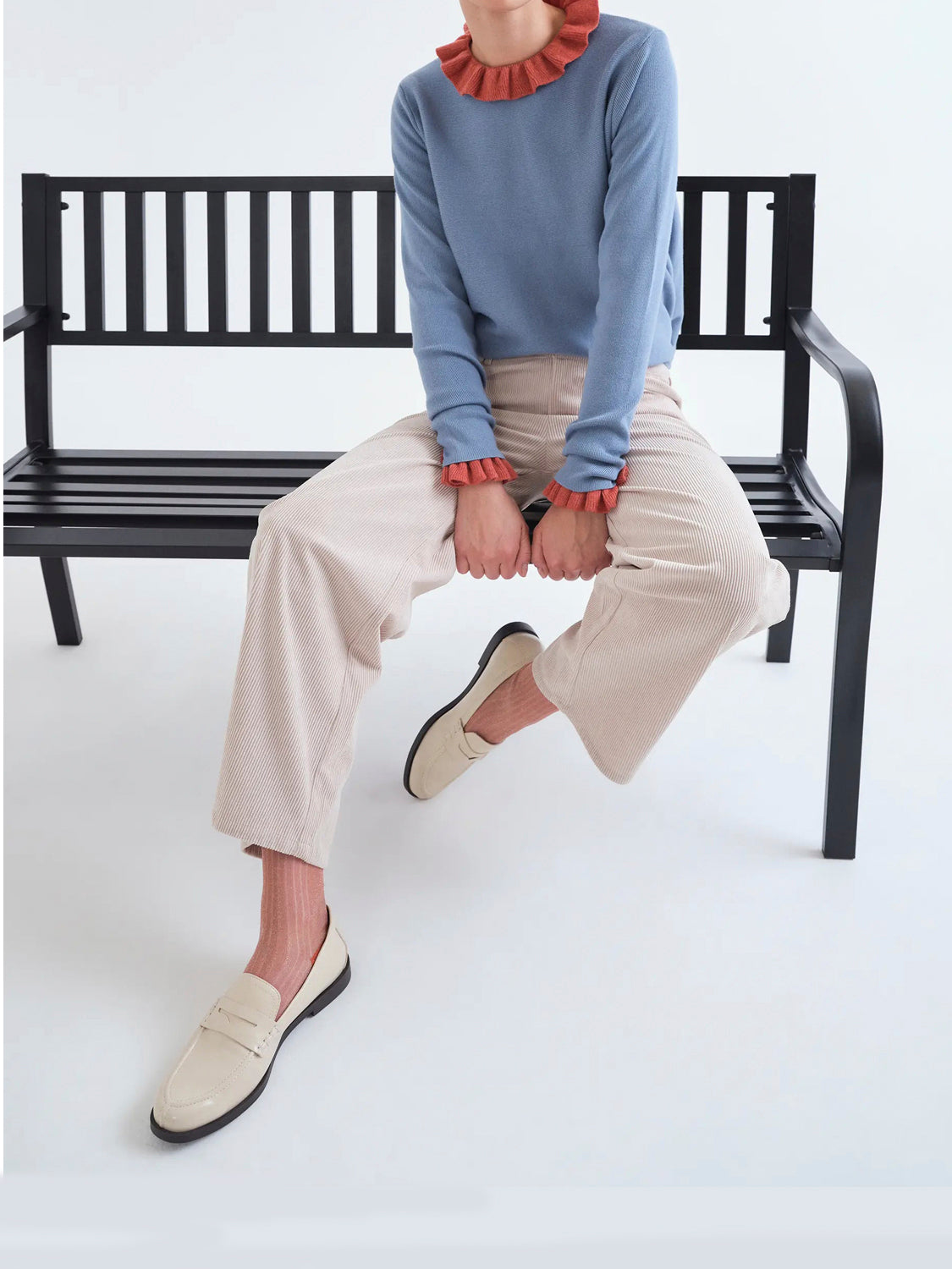 COMPAGNIA FANTASTICA Pantalone Donna - Bianco modello 63C/11033