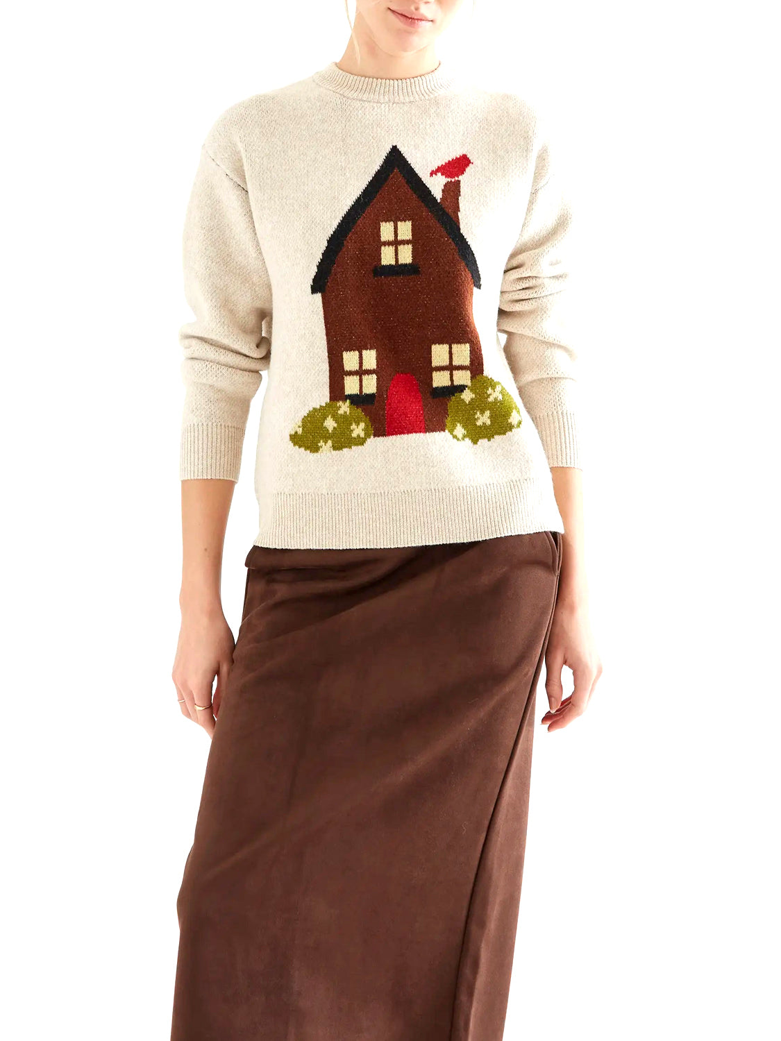 COMPAGNIA FANTASTICA Maglione Donna - Beige modello 64C/10263