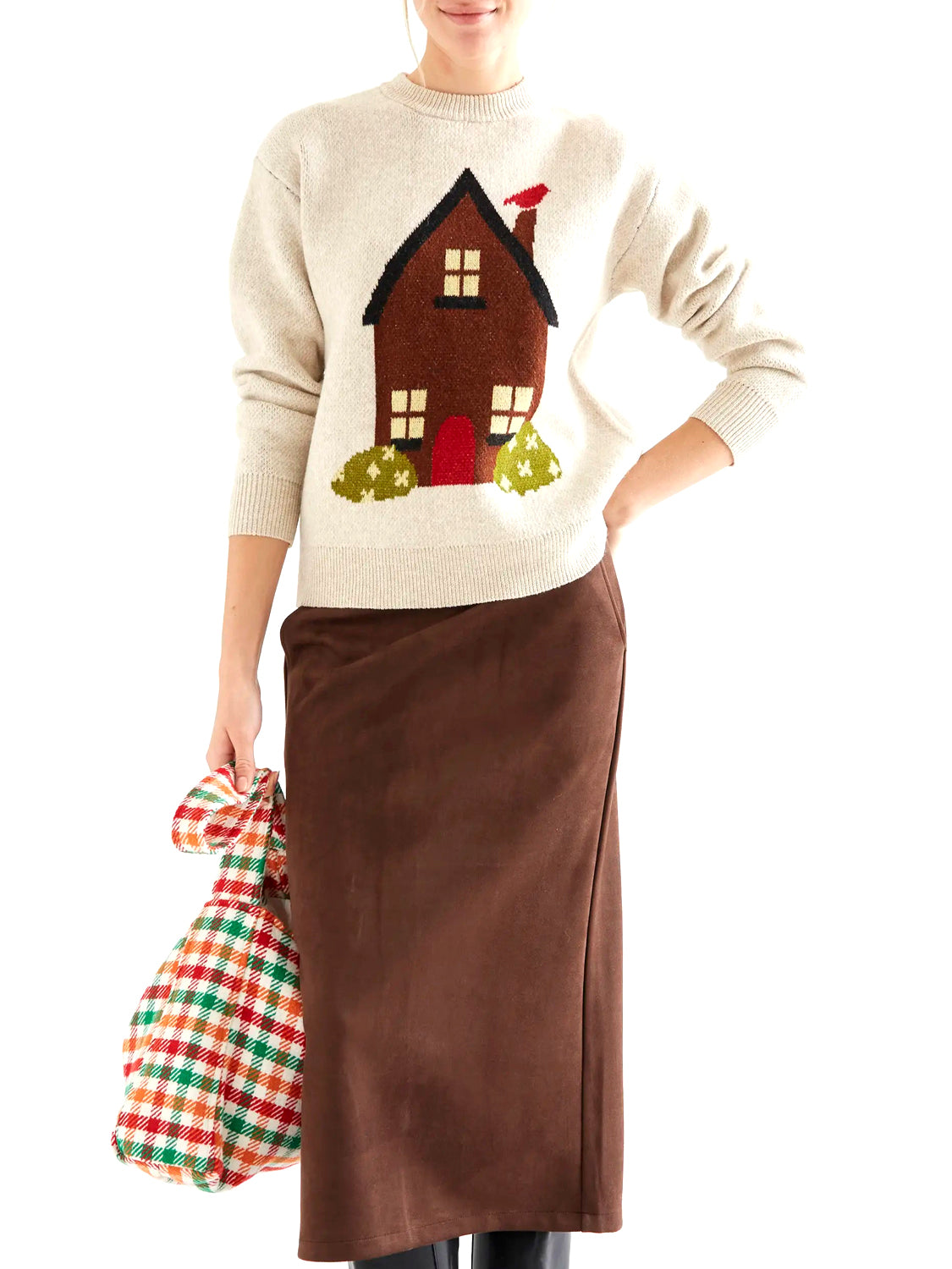 COMPAGNIA FANTASTICA Maglione Donna - Beige modello 64C/10263