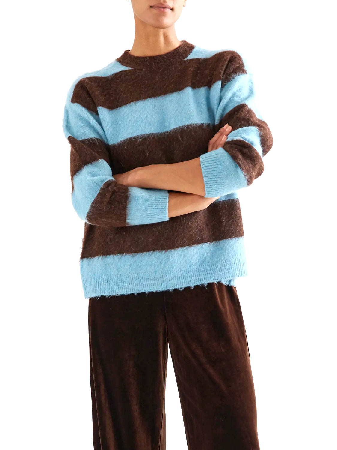 COMPAGNIA FANTASTICA Maglione Donna - Blu modello 64C/10370