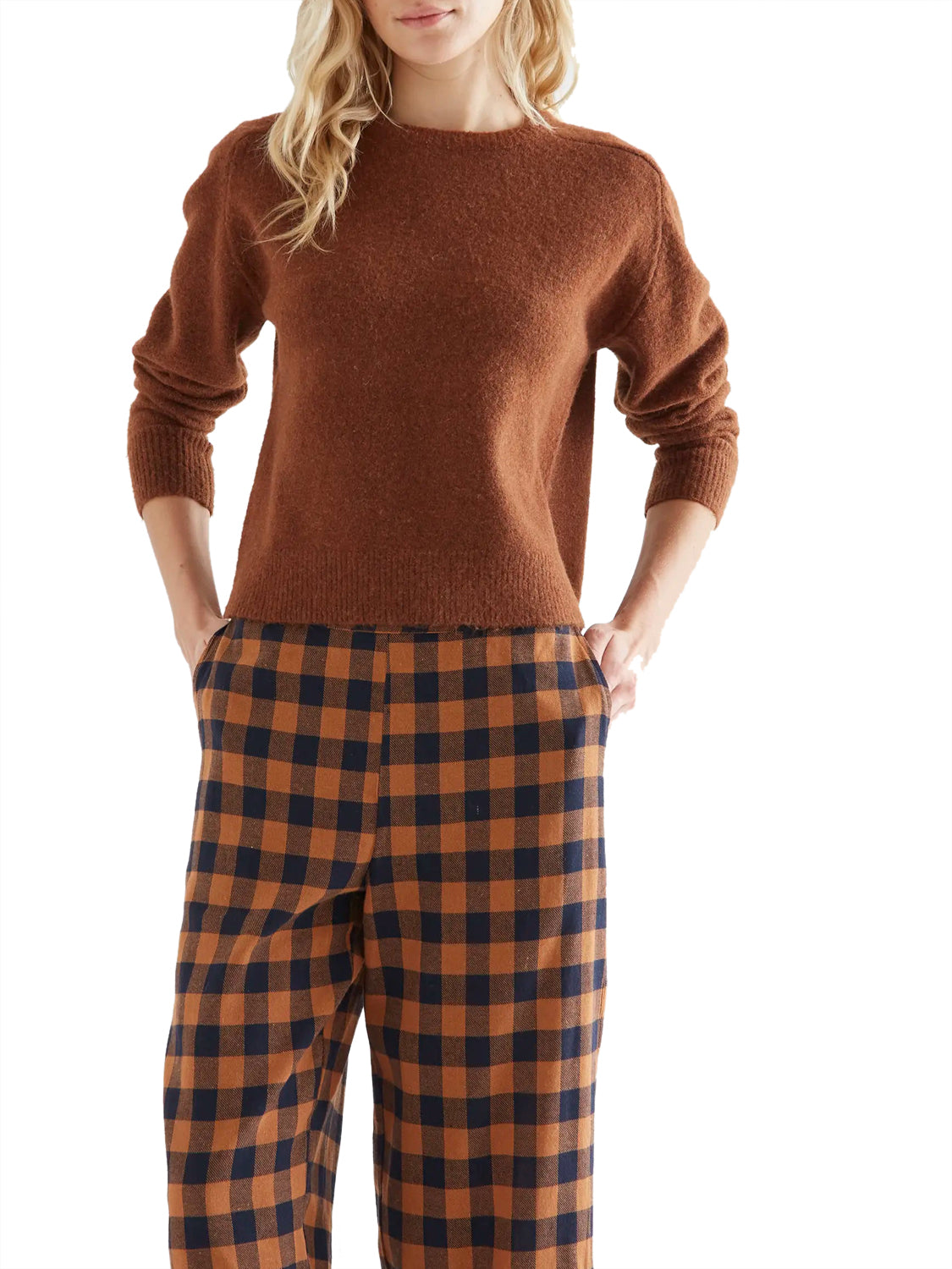 COMPAGNIA FANTASTICA Maglione Donna - Marrone modello 64C/10470
