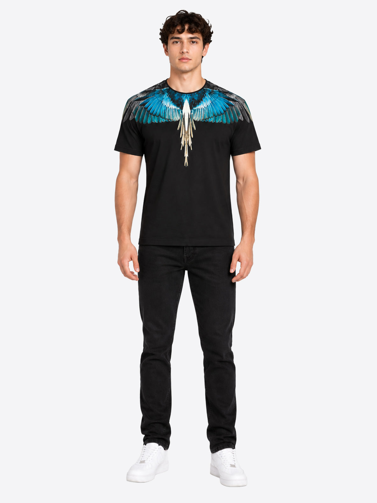 COUNTY OF MILAN T-shirt Uomo - Nero modello F6CMMATH085