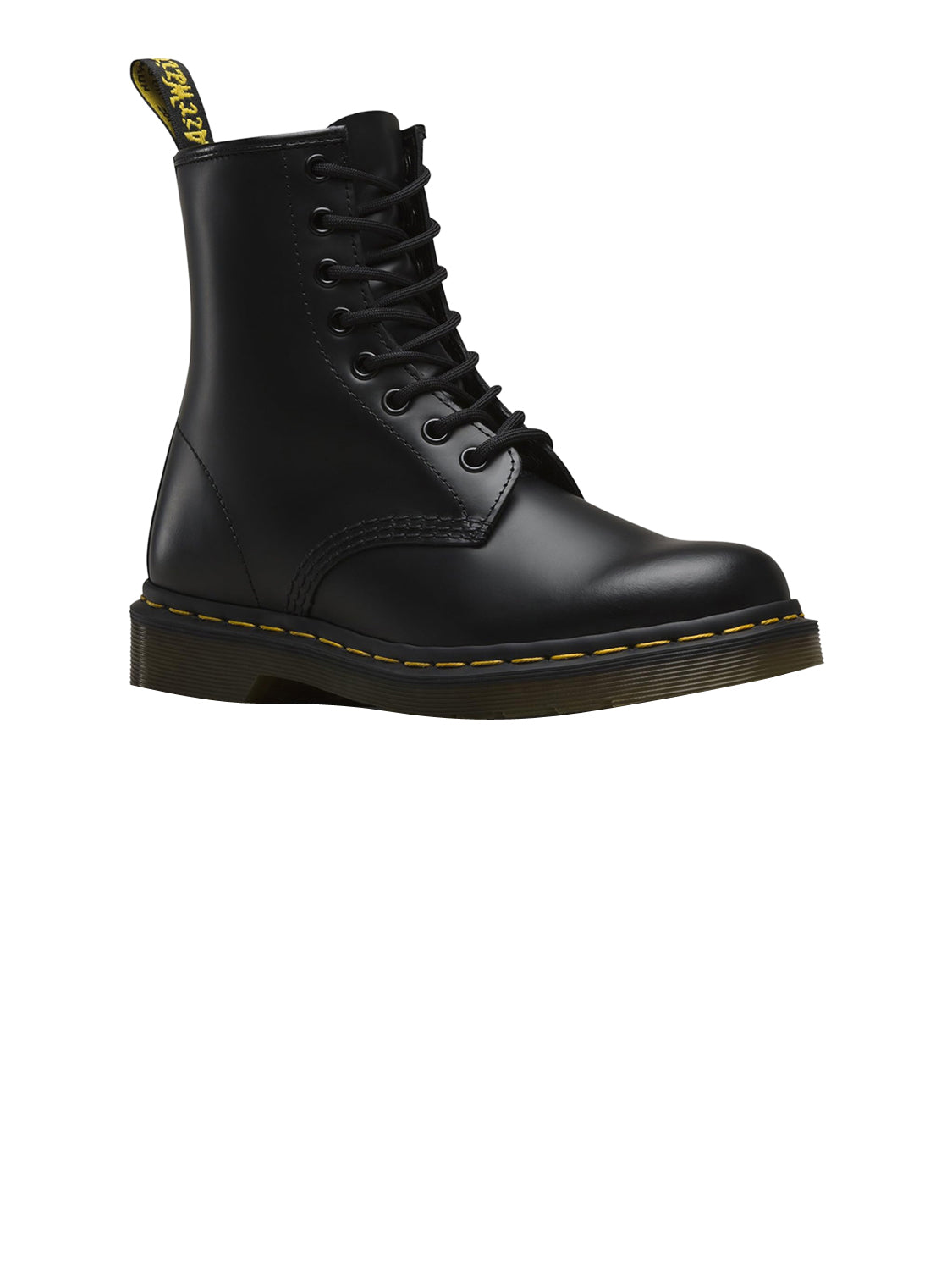 DR. MARTENS Stivaletti anfibio Donna - Nero modello 1460 SMOOTH