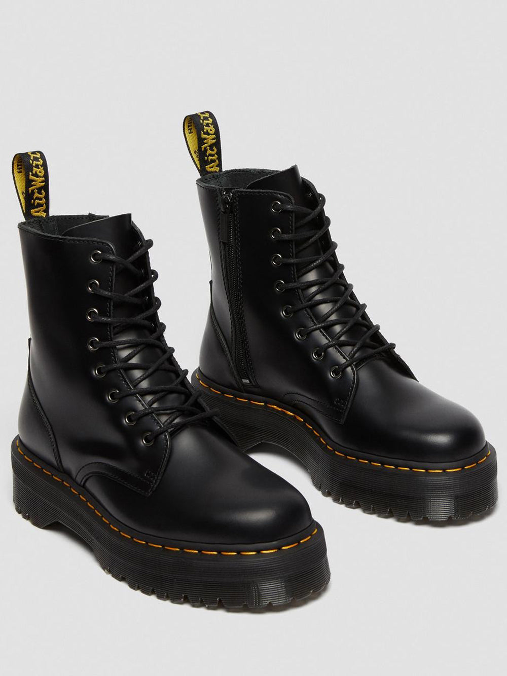 DR. MARTENS Stivaletti platform Donna - Nero modello JADON