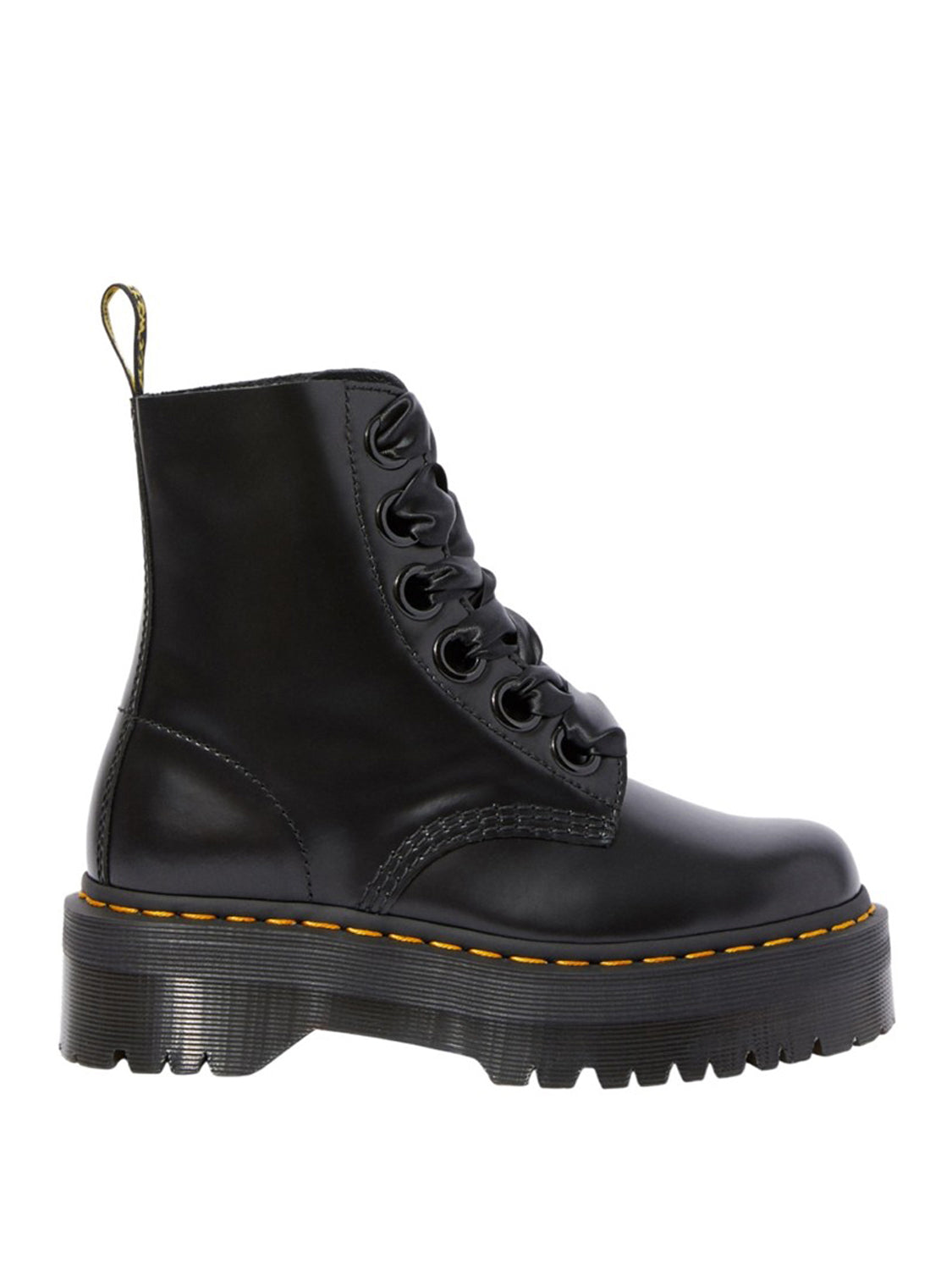 DR. MARTENS Stivaletti platform Donna - Nero modello MOLLY