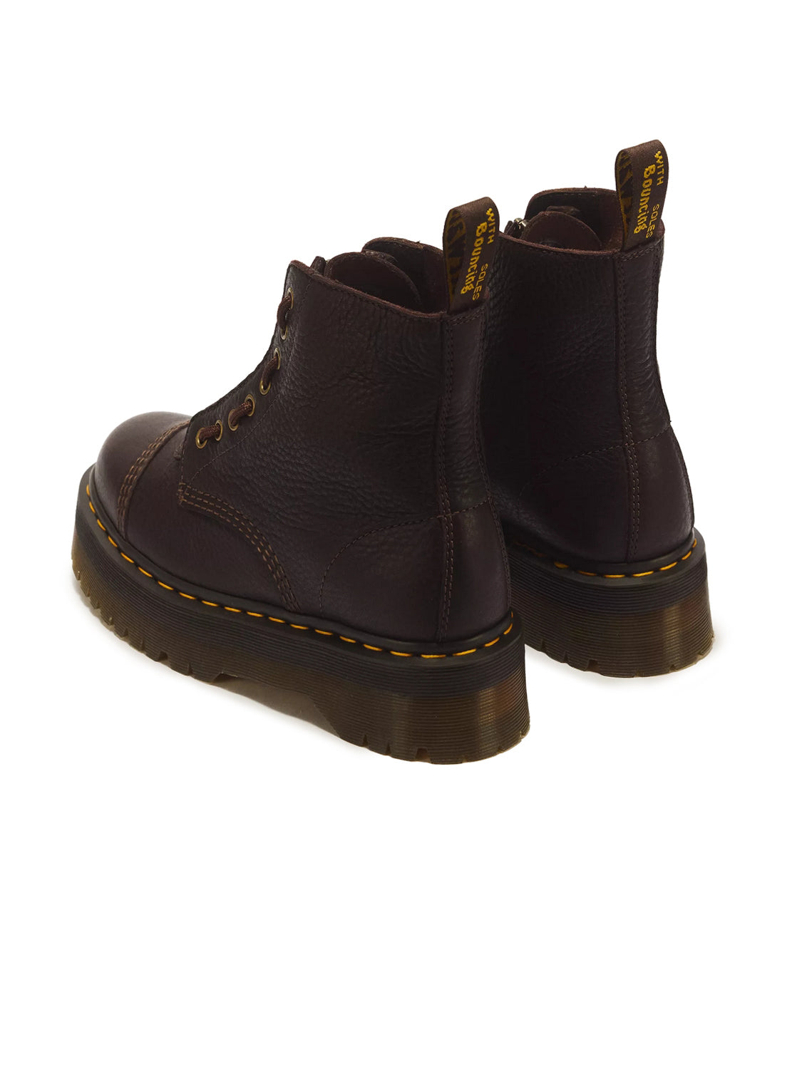 DR. MARTENS Stivaletti platform Donna - Marrone modello SINCLAIR