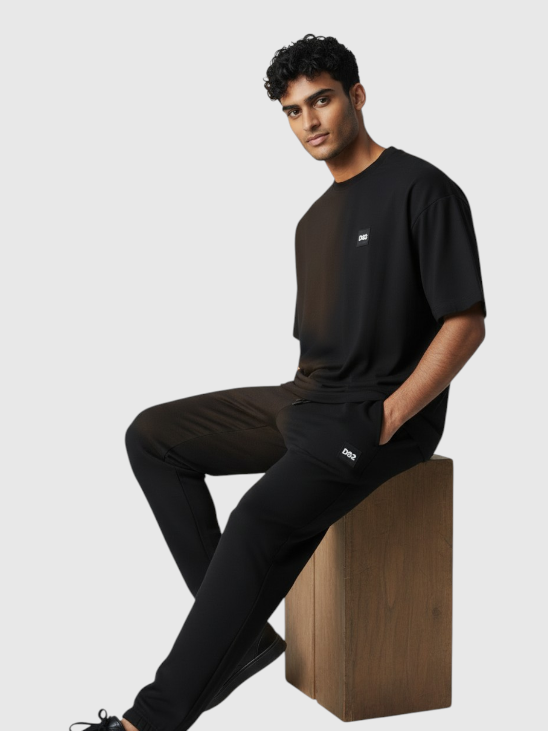 DROP SEASON 2 T-shirt Uomo - Nero modello F62A313