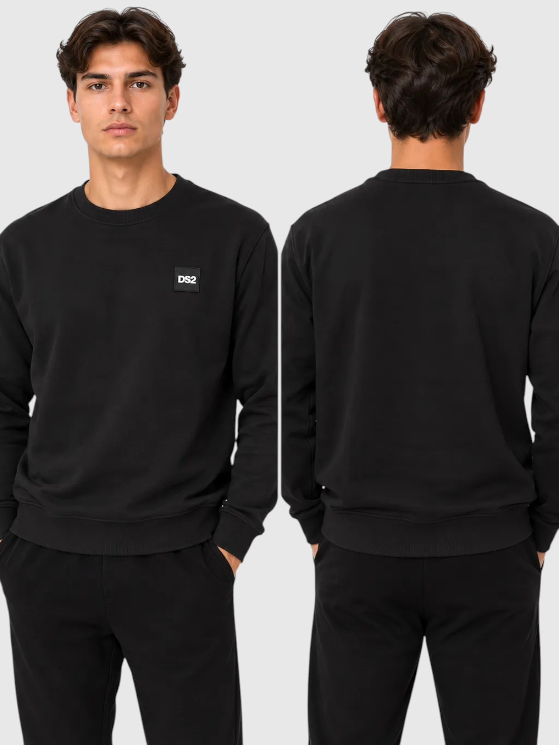 DROP SEASON 2 Felpa Uomo - Nero modello F62A315
