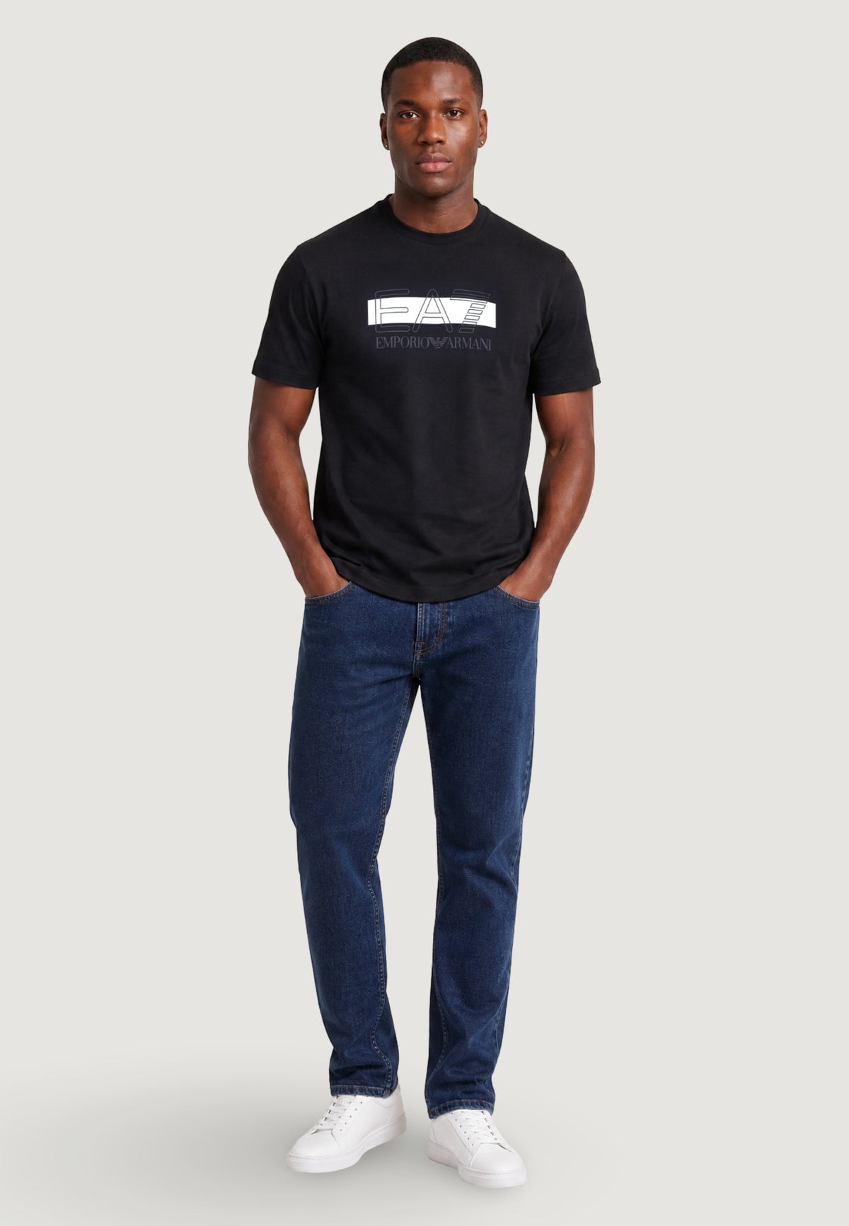 EA7 T-shirt Uomo - Nero modello 7M002415 AF10375