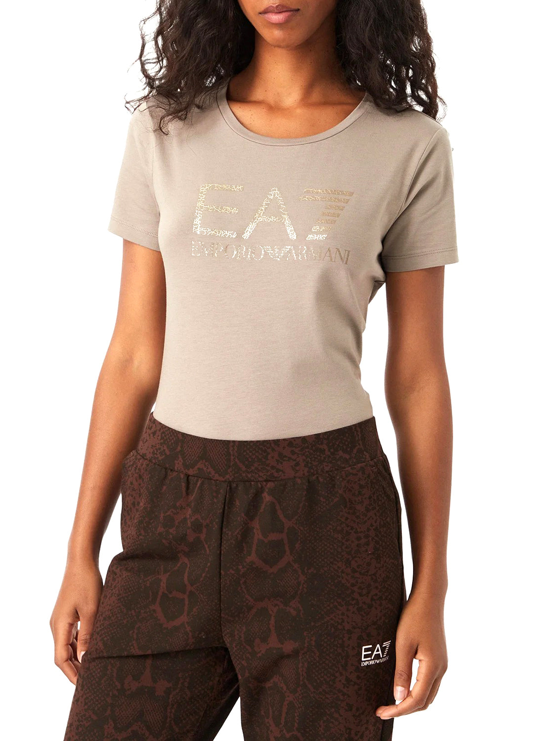 EA7 T-shirt Donna - Grigio modello 7W001443 AF10373