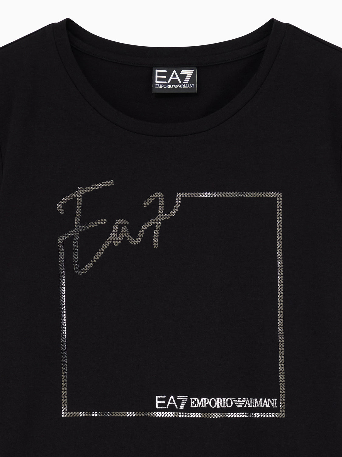 EA7 T-shirt Donna - Nero modello 7W001663 AF10373