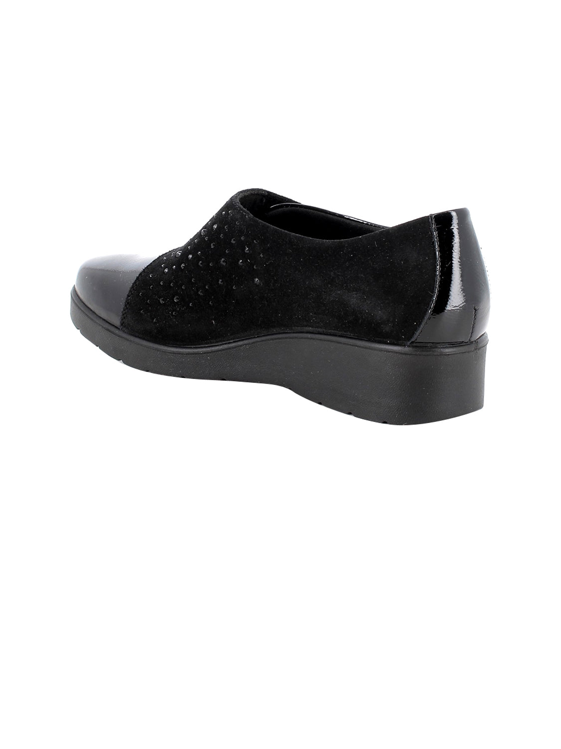 ENVAL SOFT Mocassini con zeppa Donna - Nero modello 2266711