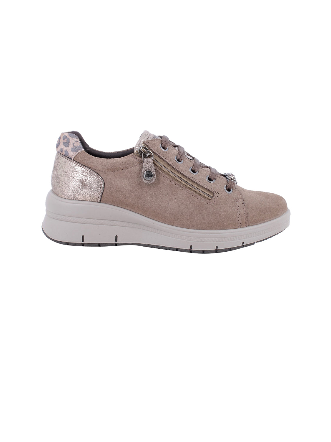 ENVAL SOFT Sneakers con zeppa Donna - Marrone modello 2271022