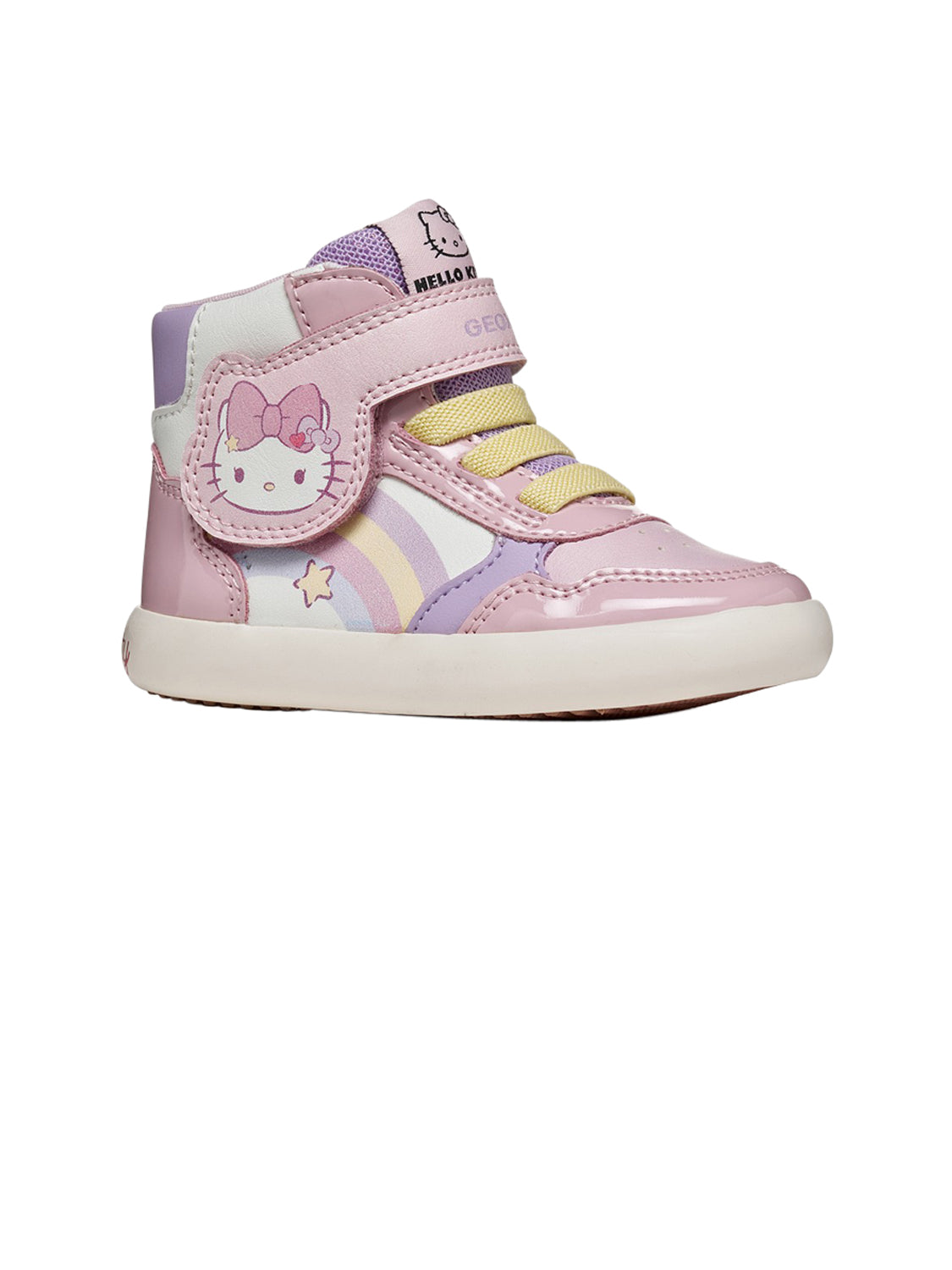 GEOX Sneakers Bambino - Bianco-Rosa modello B661MC-05402