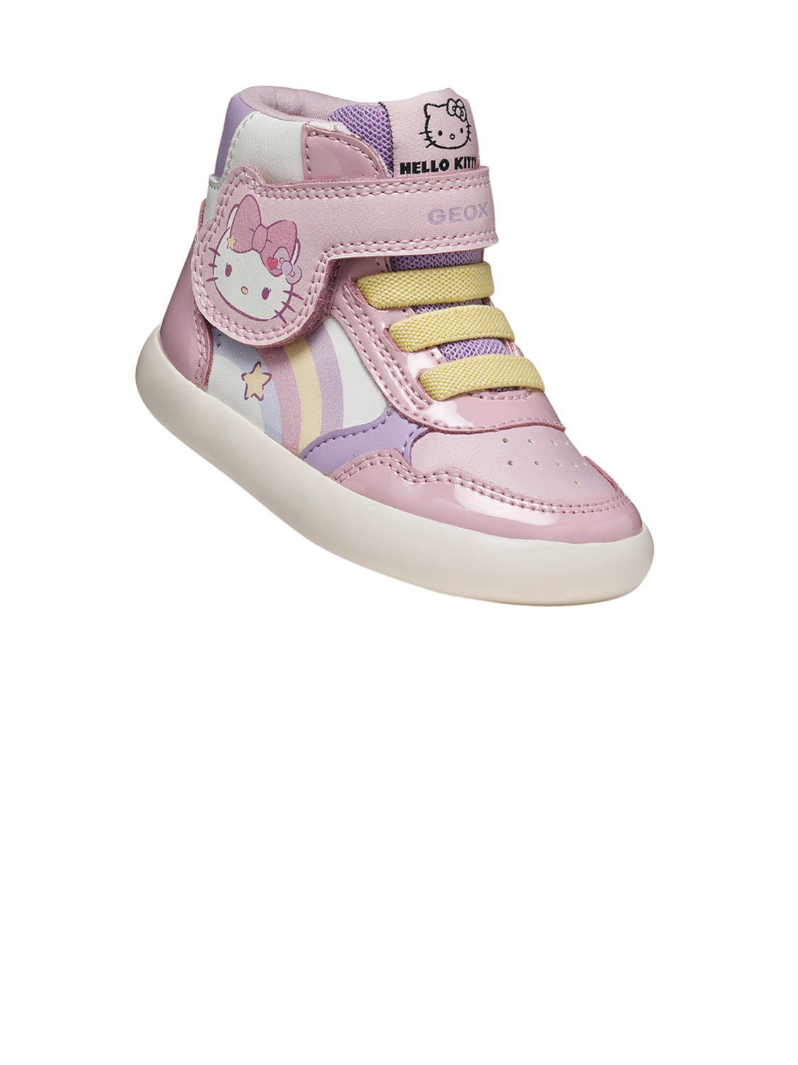 GEOX Sneakers Bambino - Bianco-Rosa modello B661MC-05402