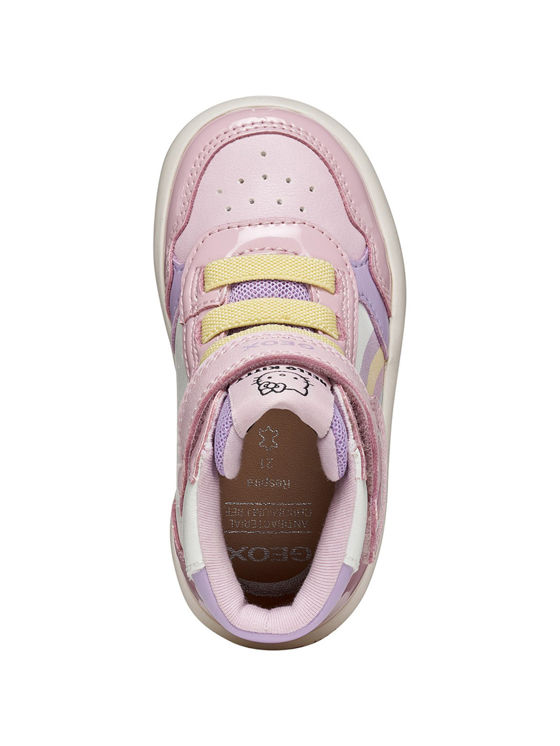 GEOX Sneakers Bambino - Bianco-Rosa modello B661MC-05402