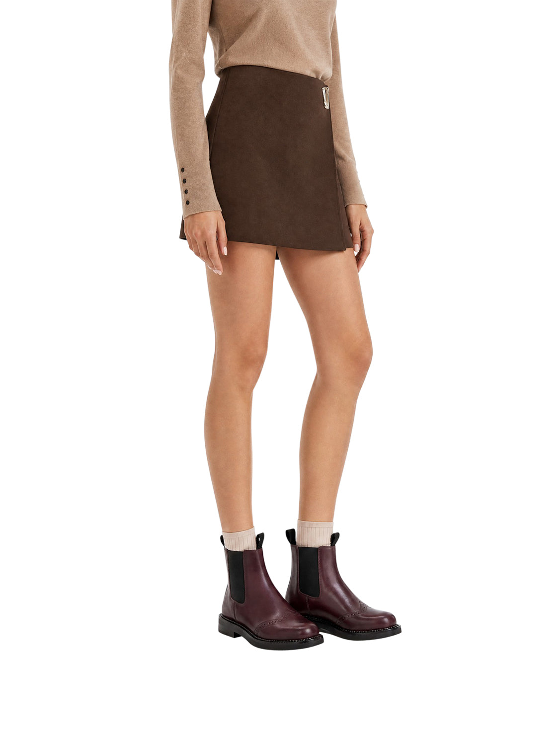 GEOX Stivaletti beatles Donna - Bordò modello D56WYC-00043