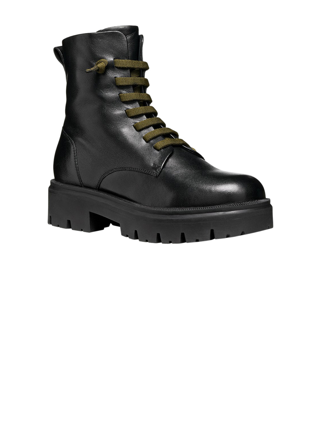 GEOX Stivaletti anfibio Donna - Nero modello D6810A-000LM