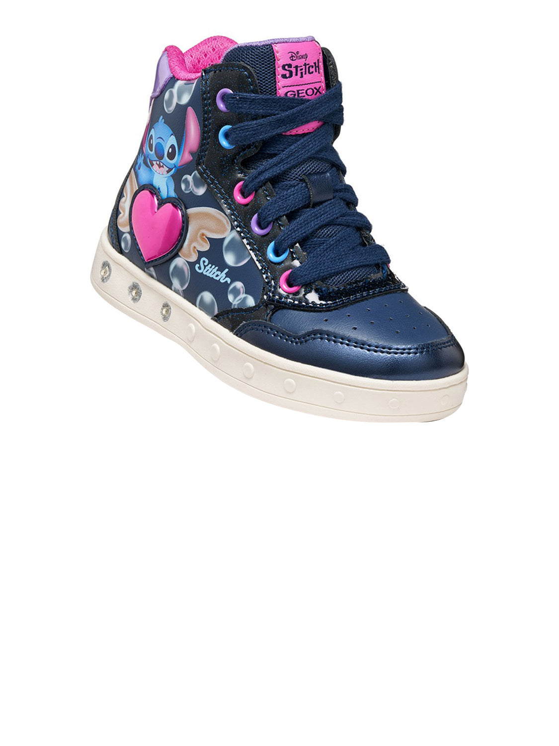 GEOX Sneakers Bambino - Blu-Fuxia modello J668WE-054AJ