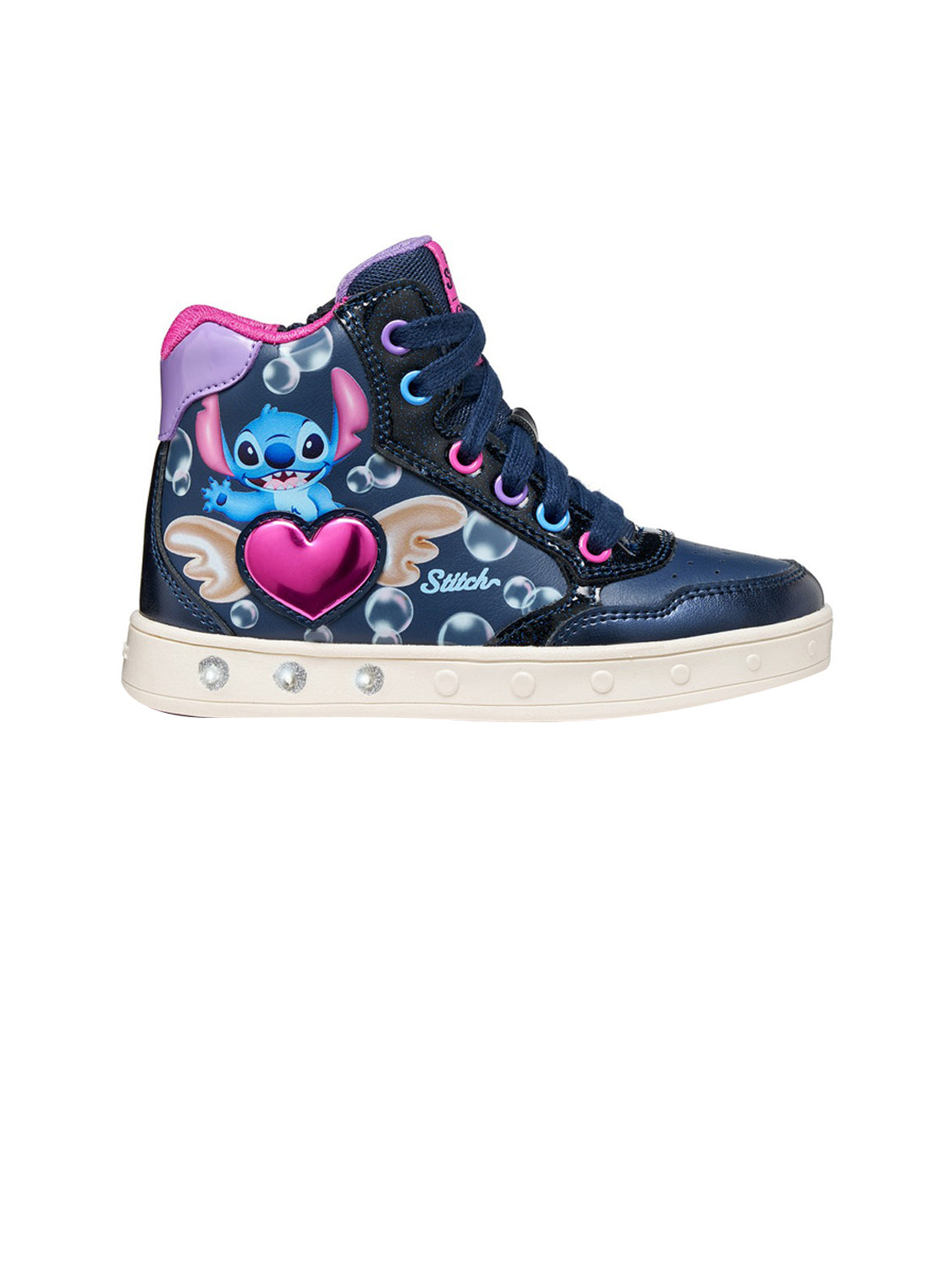GEOX Sneakers Bambino - Blu-Fuxia modello J668WE-054AJ