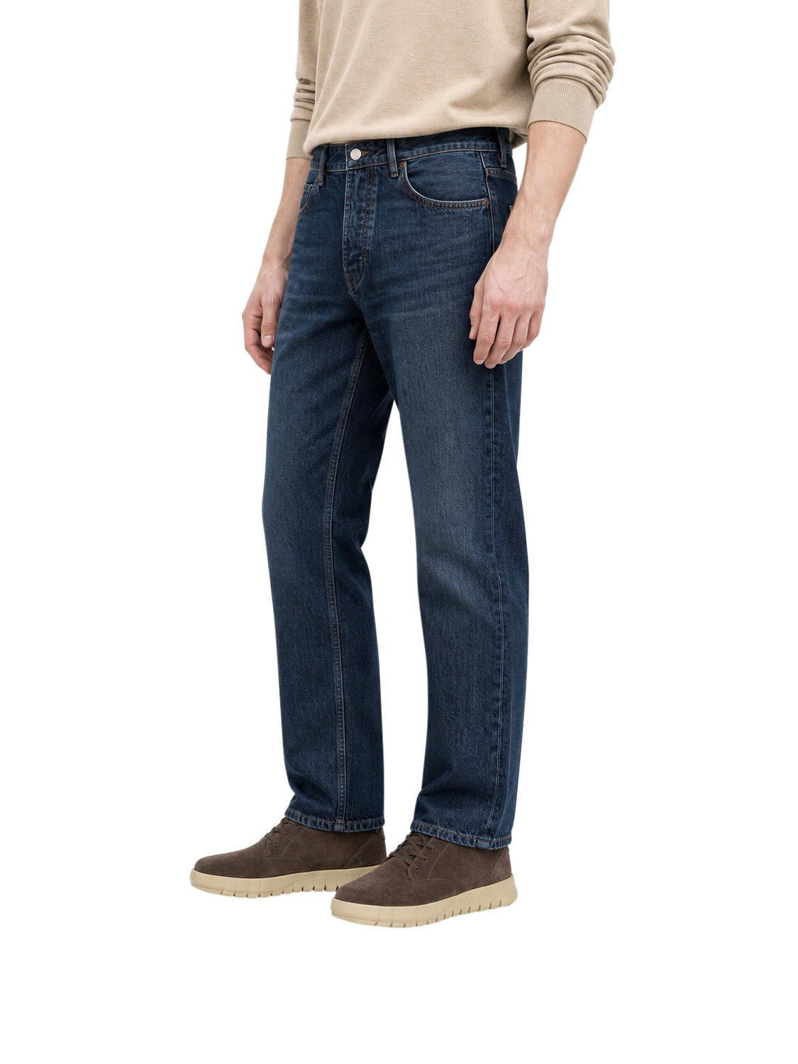 GEOX Stivaletti Polacchine Uomo - Marrone modello U56MAB-00022