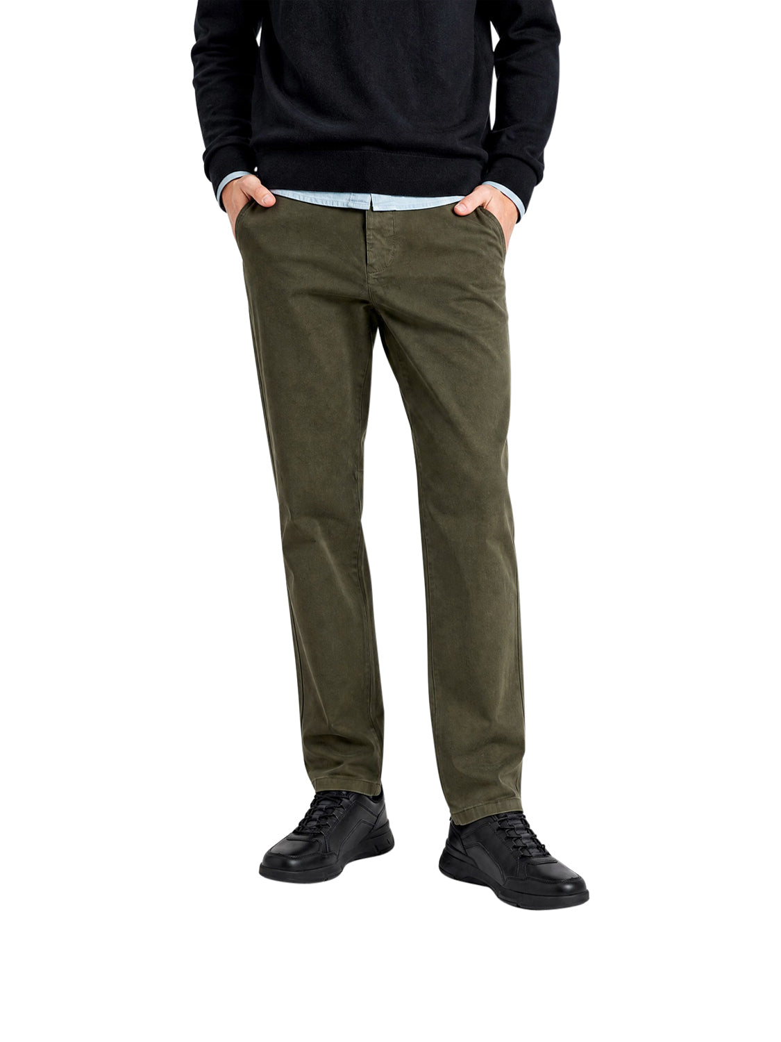 GEOX Sneakers slip-in Uomo - Nero modello U659KA-000BC