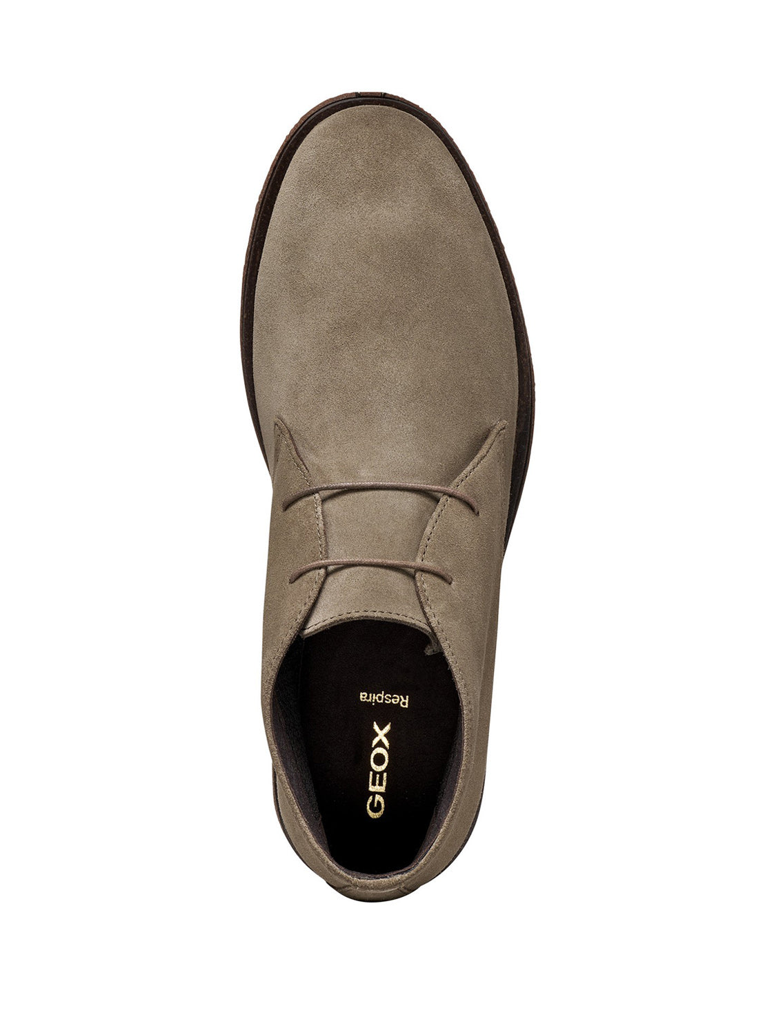 GEOX Stivaletti Polacchine Uomo - Grigio-Marrone modello U6658D-00022