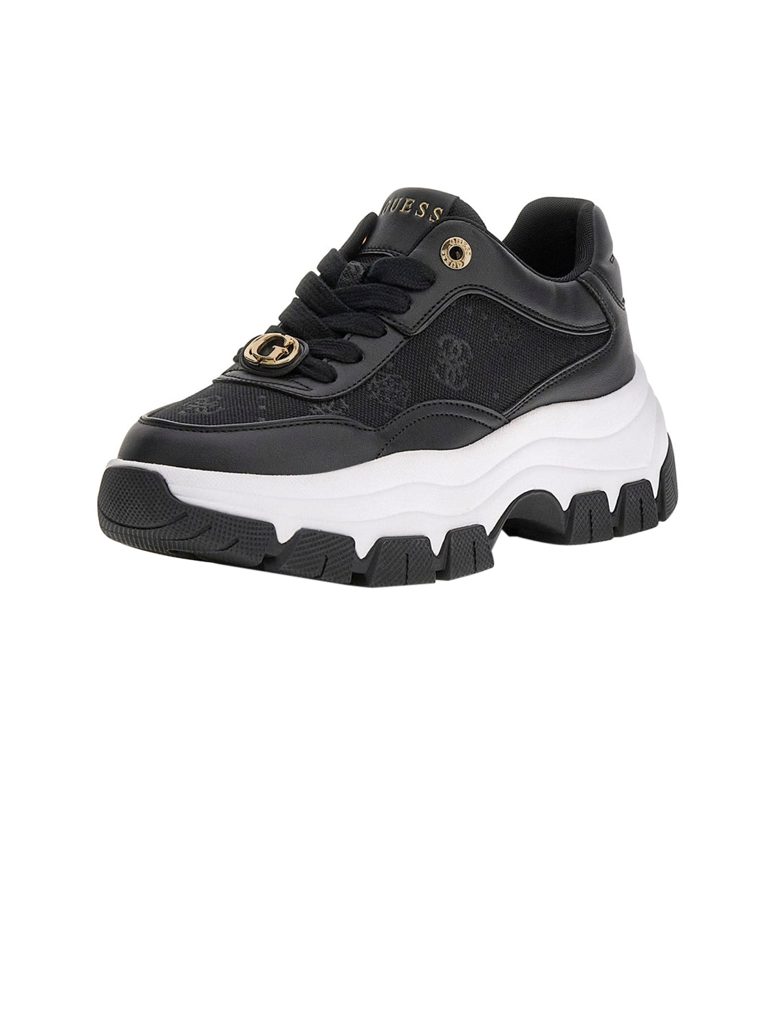 GUESS Sneakers platform Donna - Nero modello FLFBRT ELE12